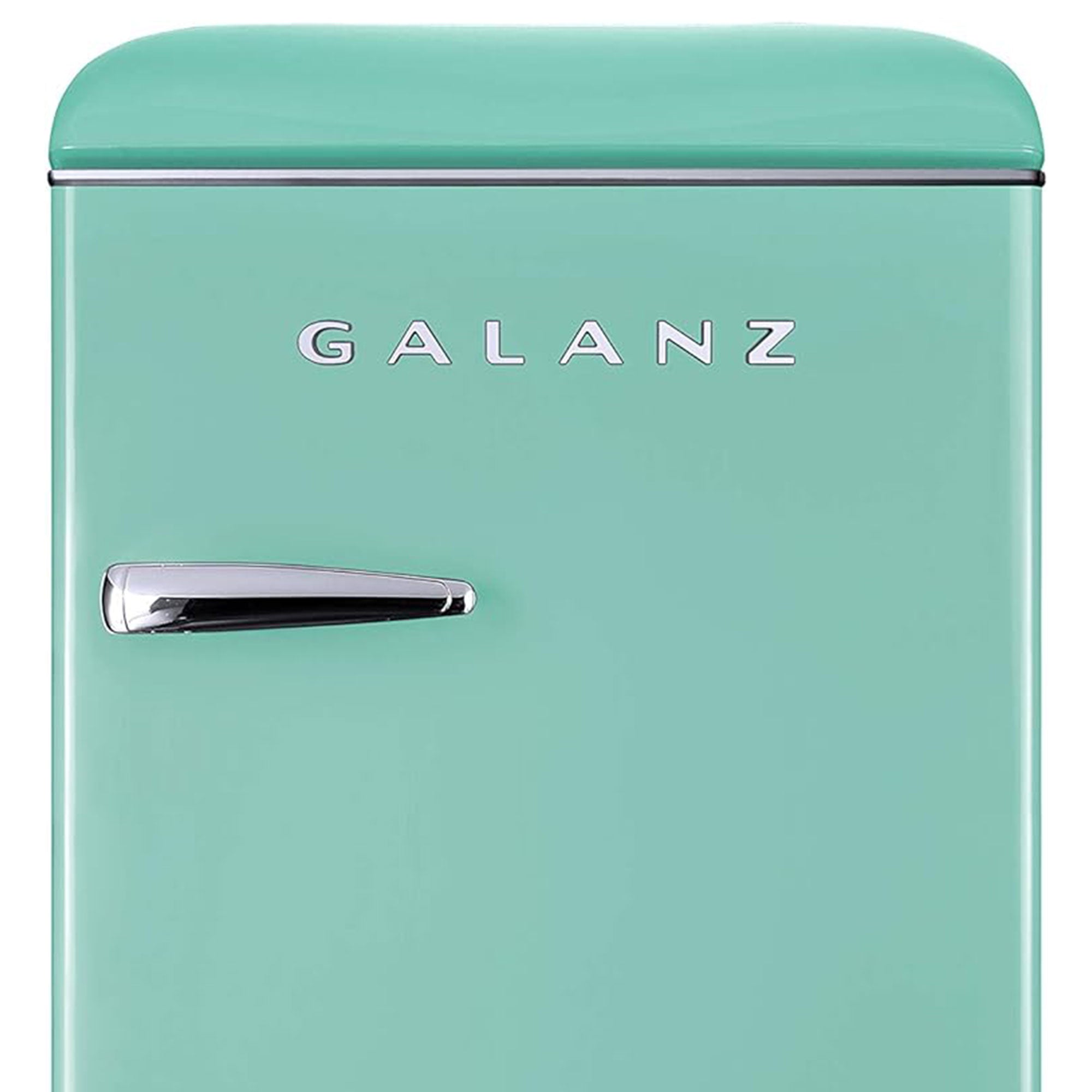 Galanz Retro Energy Efficient Compact Refrigerator w/Freezer, 3.3 Cu Ft, Green (Used) - VMInnovations