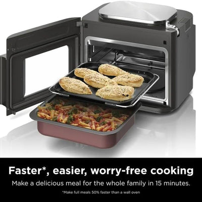 Ninja Combi Multicooker Oven Air Fryer and Auto Shut Off (Used) - VMInnovations