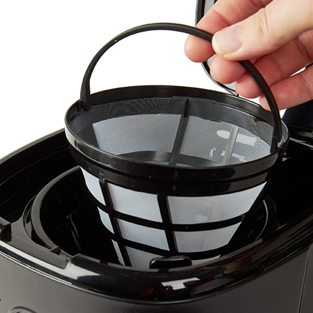 Haden Dorset 2 Slice Wide Slot Toaster & 12 Cup Coffee Maker, Black & Copper