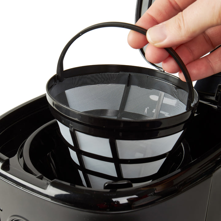 Haden Heritage 1.7 Liter Electric Kettle & 12 Cup Coffee Maker, Black & Copper - VMInnovations