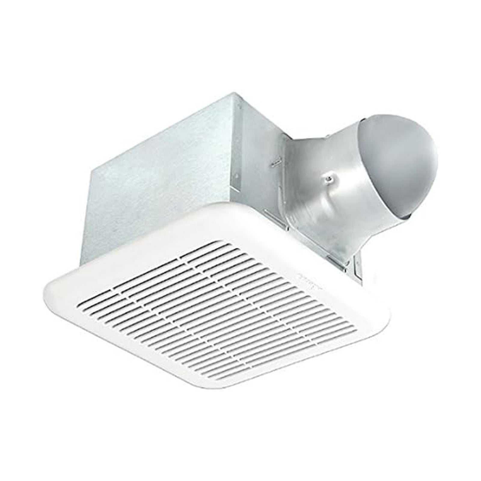 Delta Breez Exhaust Fan w/Dual Speed Adjustable, 80/110 CFM, White (Open Box) - VMInnovations