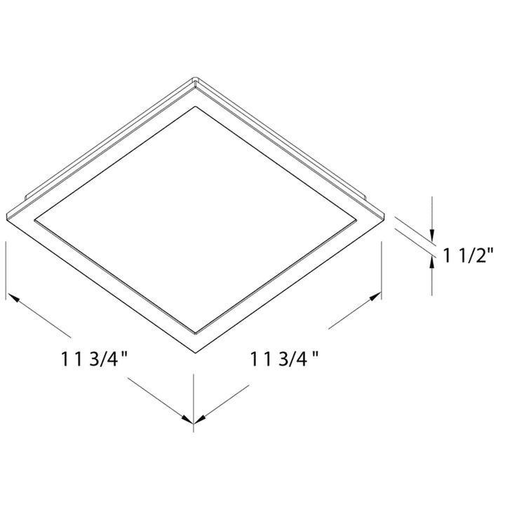 Delta Breez Fan Edge-Lit LED Adjustable Color Light, 80/110 CFM, White(Open Box)