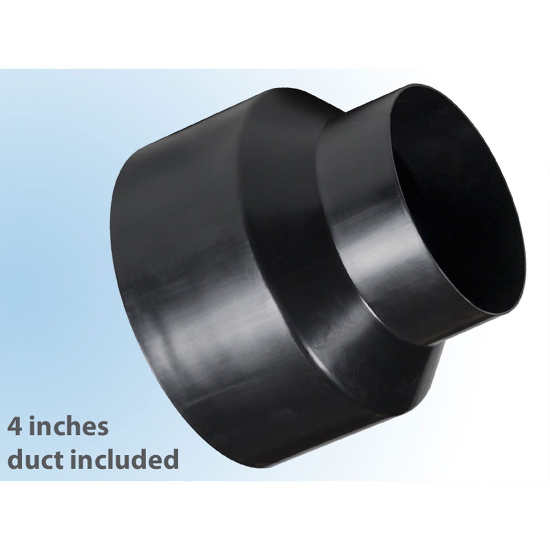 Delta Breez Fan Edge-Lit LED Adjustable Color Light, 80/110 CFM, White(Open Box)