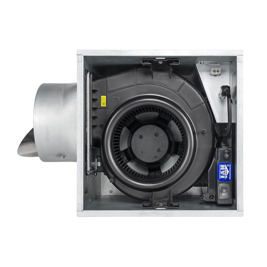 Delta Breez Fan Edge-Lit LED Adjustable Color Light, 80/110 CFM, White(Open Box)