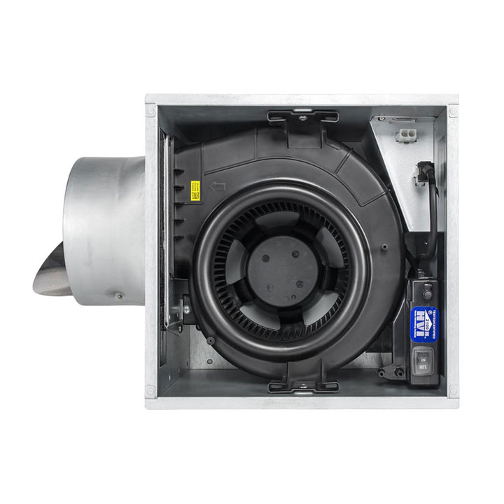 Delta Breez Fan Edge-Lit LED Adjustable Color Light, 80/110 CFM, White(Open Box)