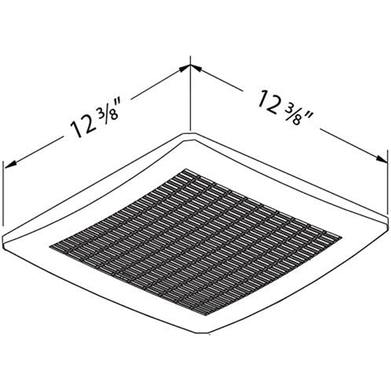 Delta Breez Signature 130 CFM Exhaust Bathroom Fan w/ Humidity Sensor (Open Box) - VMInnovations