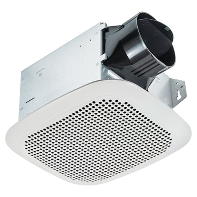 Delta Breez Integrity Exhaust Bathroom Fan 70 CFM with Bluetooth Speaker, White