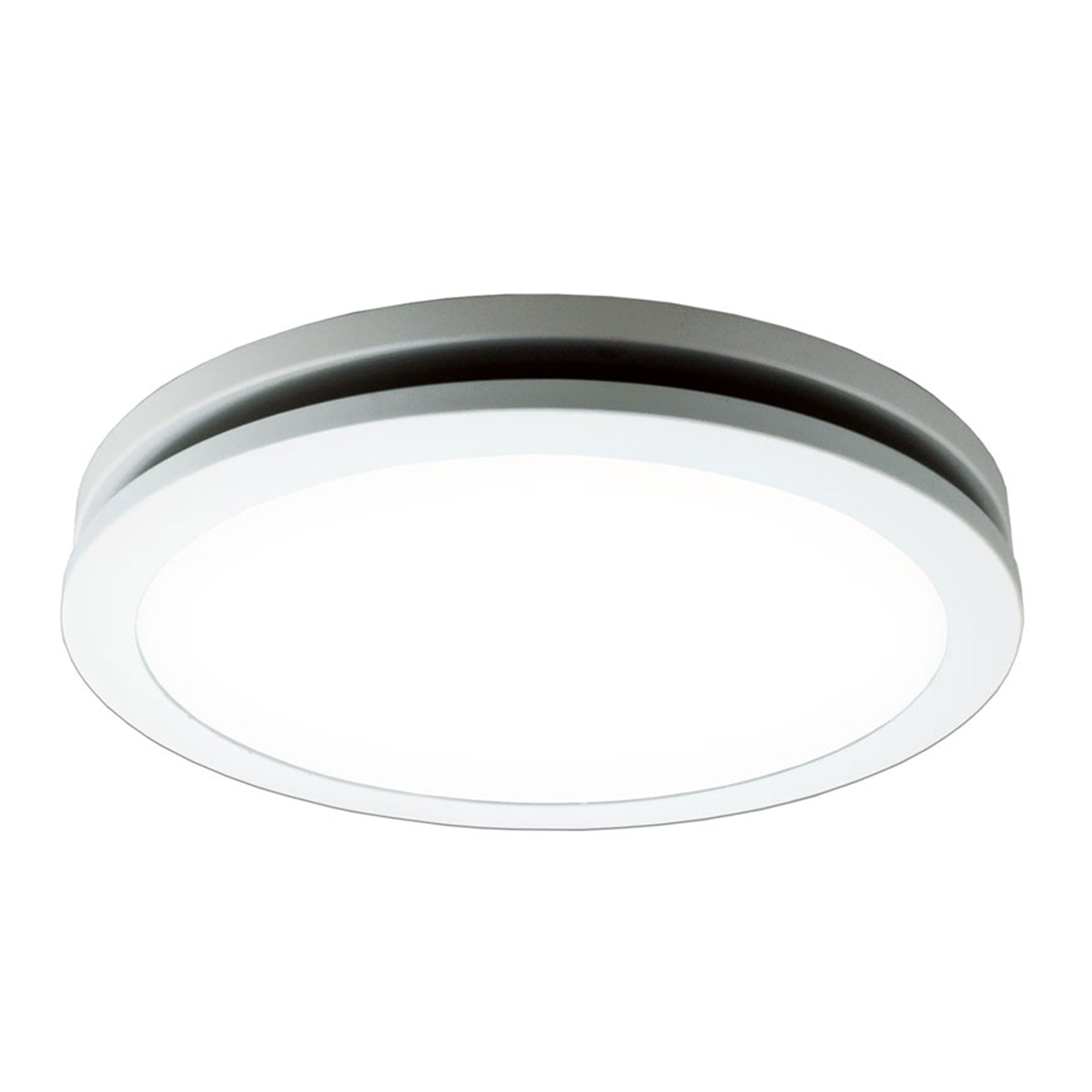 Delta Breez Integrity 100 CFM Exhaust Fan, LED Edge-Lit Panel, White (Open Box) - VMInnovations