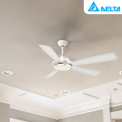 Delta Breez Pleasanton 72" Ceiling Fan w LED, Remote, Indoor/Outdoor(Open Box)