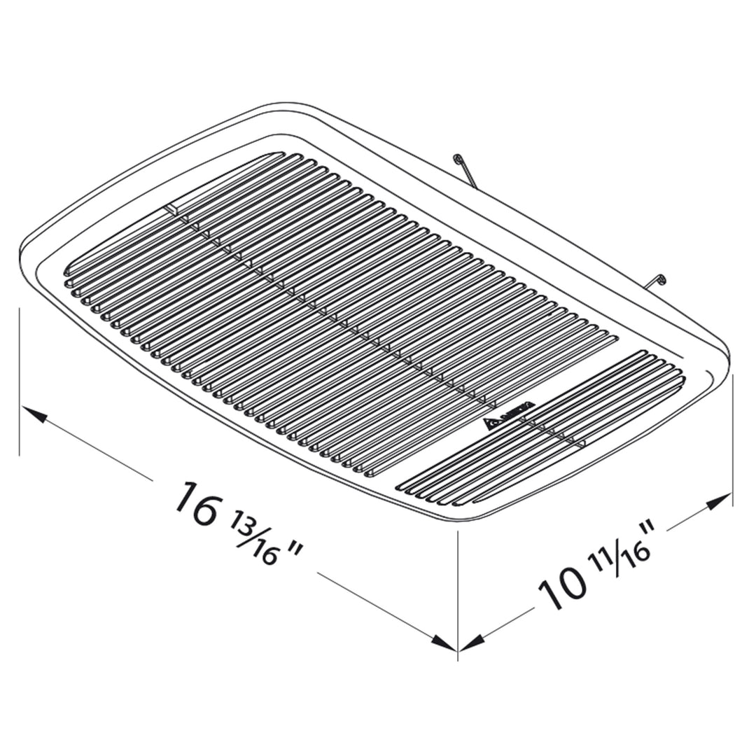 Delta Breez Exhaust Bathroom Fan 80 CFM w/Built-In Heater, White (Open Box)