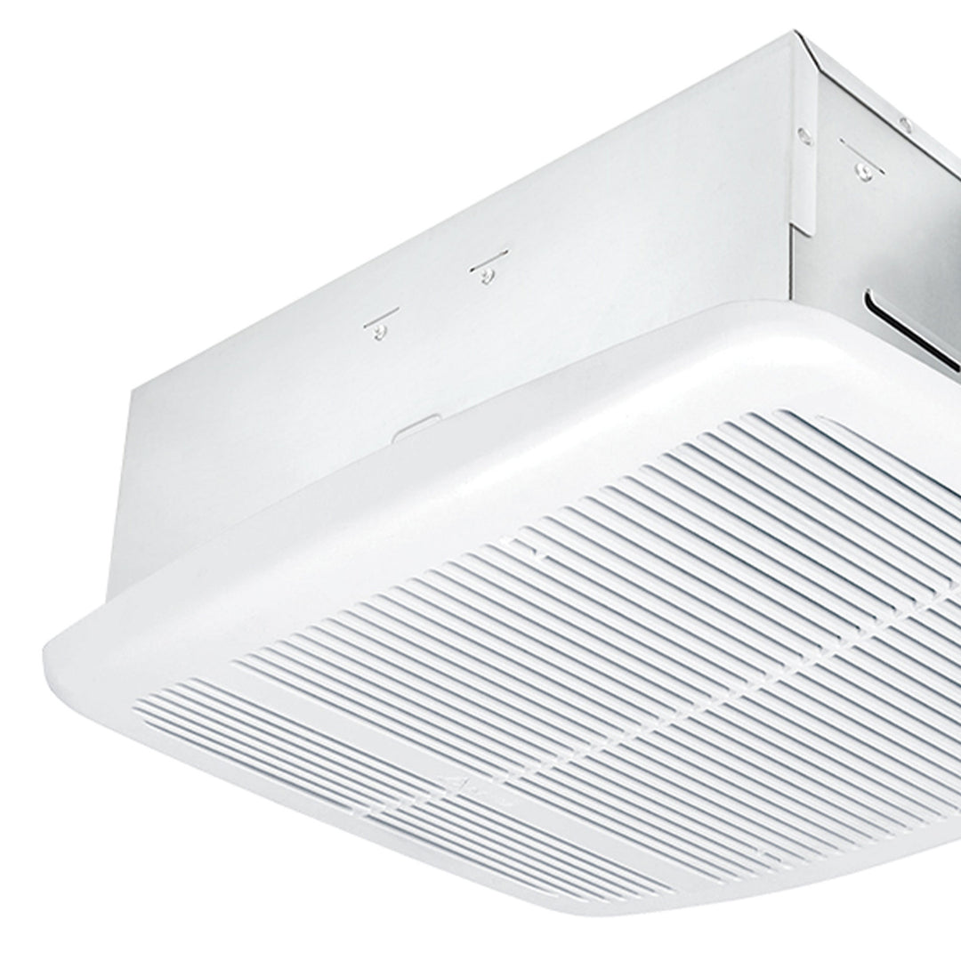 Delta Breez Exhaust Bathroom Fan 80 CFM w/Built-In Heater, White (Open Box)