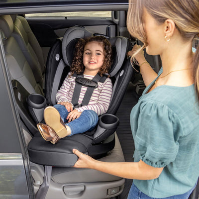 Evenflo Revolve360 Extend Rotational All in 1 Convertible Car Seat, Gray (Open Box)