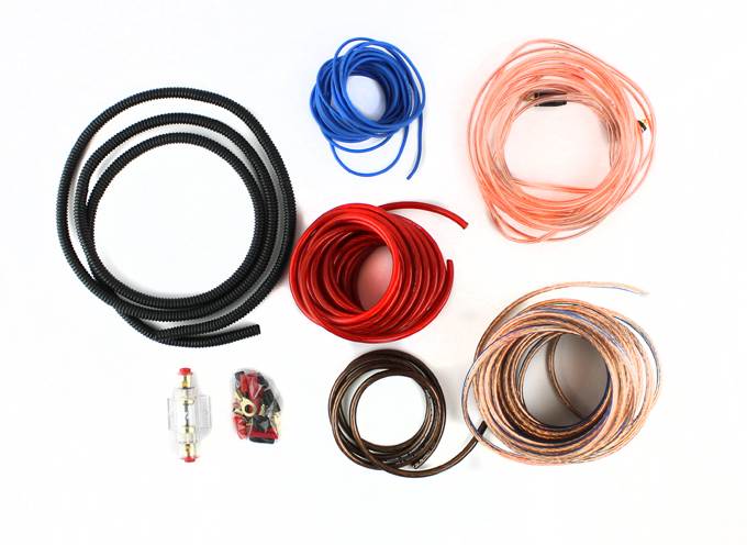 STINGER AWK-800-DSF 800W 4-Gauge Ga Car Amplifier Amp Wiring Kit AWK800DSF