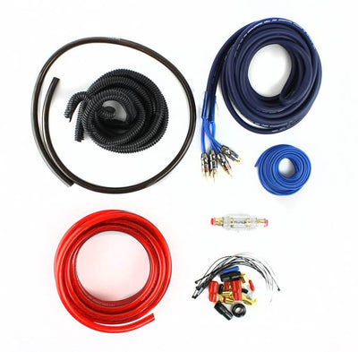 STINGER AWK-4000-DSF 1200W 8-Gauge Ga Amplifier Car Amp Wiring Kit AWK4000DSF
