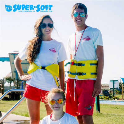 TRC Recreation Super Soft Small Promotional Swim Aid Water Buoyancy Belt, 2 Pack - VMInnovations