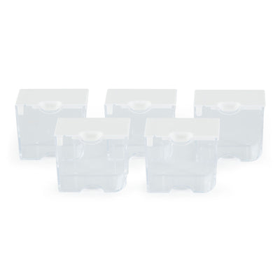 Elizabeth Ward Bead Storage Solutions 5 Piece Craft Supplies Containers, 2 Pack