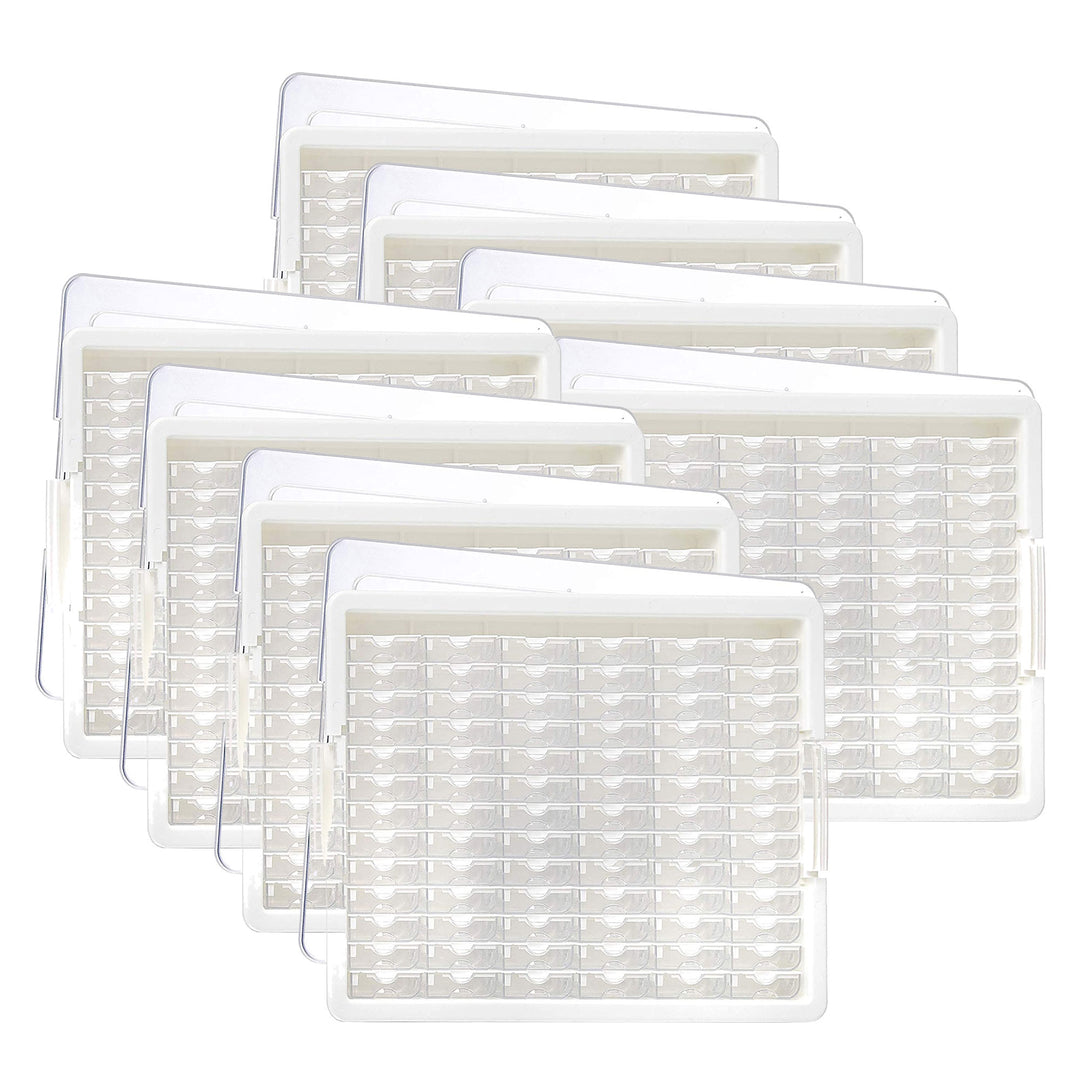 Elizabeth Ward Bead Storage Solutions 82 Pc Tiny Supplies Organizer, 8 Pack