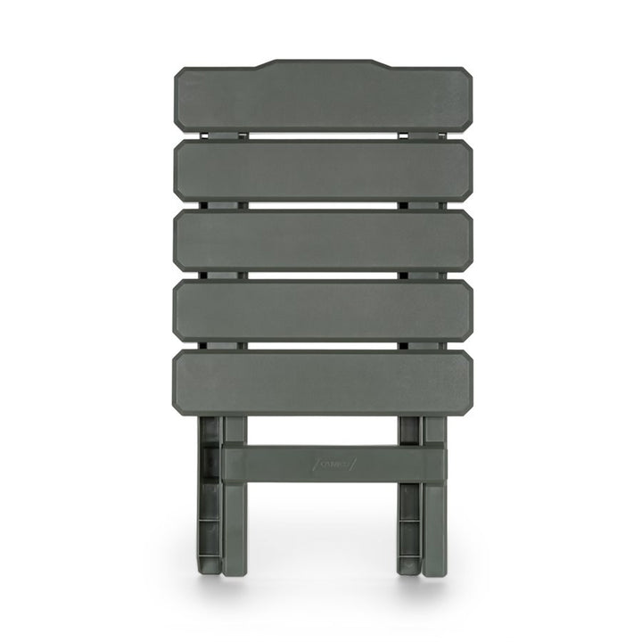 Camco Adirondack Camping Small Plastic Folding Side Table, Sage (2pk) (Open Box) - VMInnovations