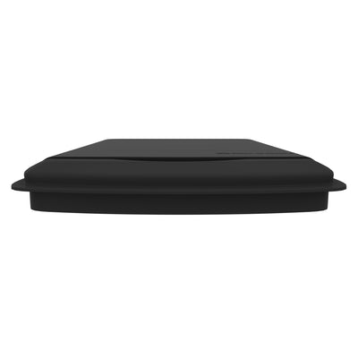 Rev-A-Shelf 50 Qt Pull Out Trash Can Replacement Lid, 2 Pack, Black (Lid Only)