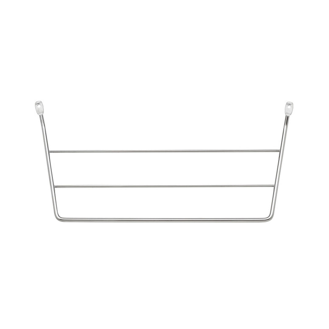 Rev-A-Shelf Kitchen & Bathroom Undersink Door Mount Towel Bar, 2 Pack, Chrome