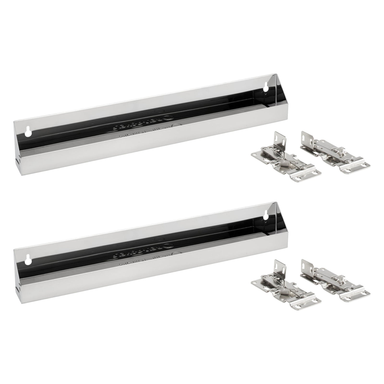 Rev-A-Shelf 19" Front Tip-Out Sink Kitchen Tray Organizer, 6541-19-52, 2 Pack - VMInnovations