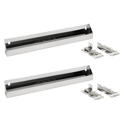 Rev-A-Shelf 19" Front Tip-Out Sink Kitchen Tray Organizer, 6541-19-52, 2 Pack - VMInnovations