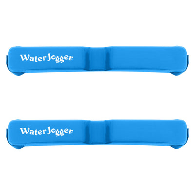 TRC Recreation LP Super Soft Swimming Pool Water Flotation Jogger, 2 Pack, Blue