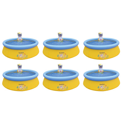 JLeisure 5' x 16.5" Sea Otter Inflatable Outdoor Above Ground Kid Pool, 6 Pack - VMInnovations