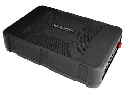 KICKER 11HS8 8" 150W Hideaway Car Audio Powered Subwoofer Sub Enclosure (4 Pack)