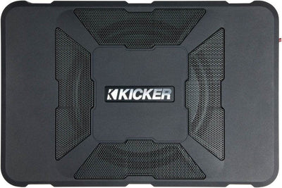 KICKER 11HS8 8" 150W Hideaway Car Audio Powered Subwoofer Sub Enclosure (4 Pack)