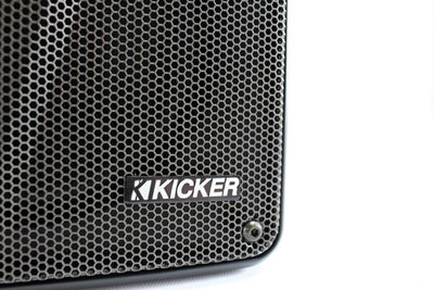 KICKER KB6000 6.5" Black Full Range Indoor/Outdoor/Marine Speakers (Open Box)