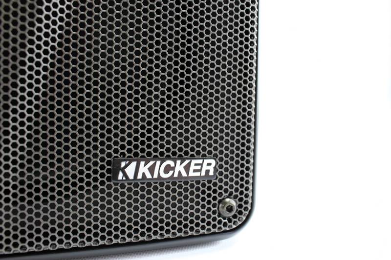 KICKER KB6000 6.5" Black Full Range Indoor/Outdoor/Marine Speakers (Open Box)