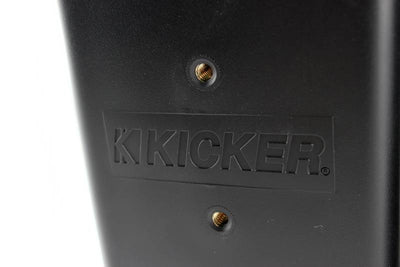 KICKER KB6000 6.5" Black Full Range Indoor/Outdoor/Marine Speakers (Open Box)