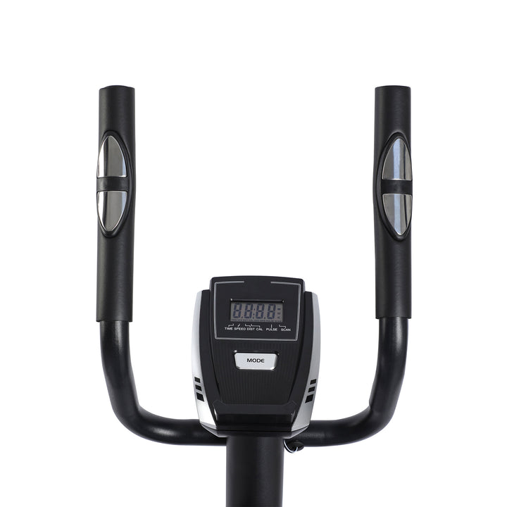 HolaHatha Magnetic Elliptical Machine for Home, Full Body Cardio Trainer, Black - VMInnovations