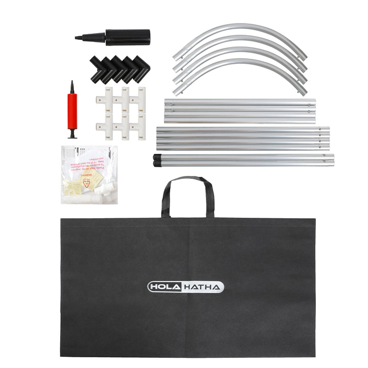 HolaHatha 129 Gal Ice Bath Tub, Portable Hot/Cold Plunge Tub with Lid (Open Box) - VMInnovations