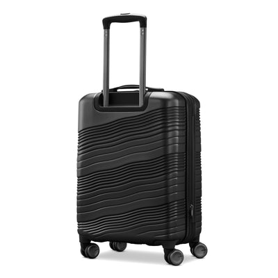 American Tourister ColorLite II 2 Piece Hard Side Luggage Set with Wheels, Black