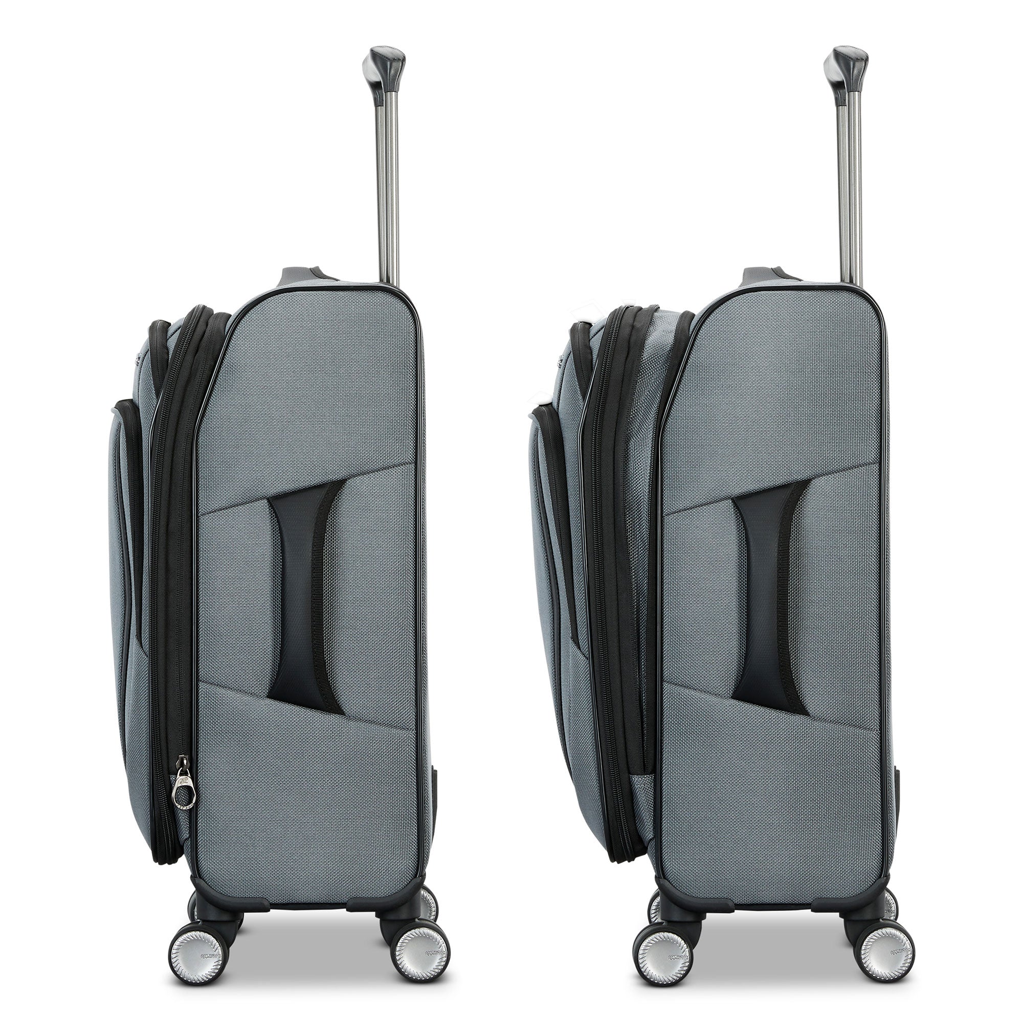American Tourister Dash XLT Carry On and Large Spinner Luggage, Graphite (Used) - VMInnovations