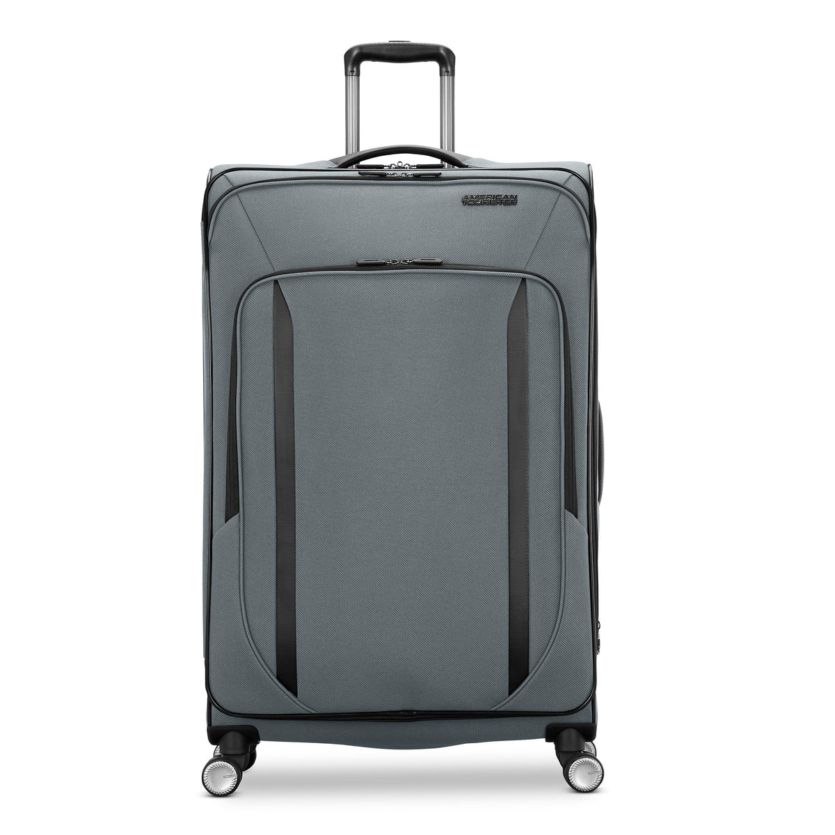 American Tourister Dash XLT 2 Piece Carry On and Large Spinner Luggage, Graphite