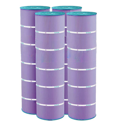 Hurricane 4pk Platinum Purple Pool Filter Cartridge Replacement (Open Box) - VMInnovations
