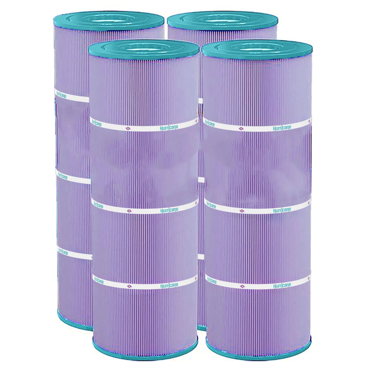 Hurricane Filters HF7483-04P Purple Pool Cartridge Replacement, 4 Pack(Open Box)