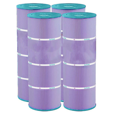 Hurricane Filters HF7483-04P Purple Pool Cartridge Replacement, 4 Pack(Open Box) - VMInnovations