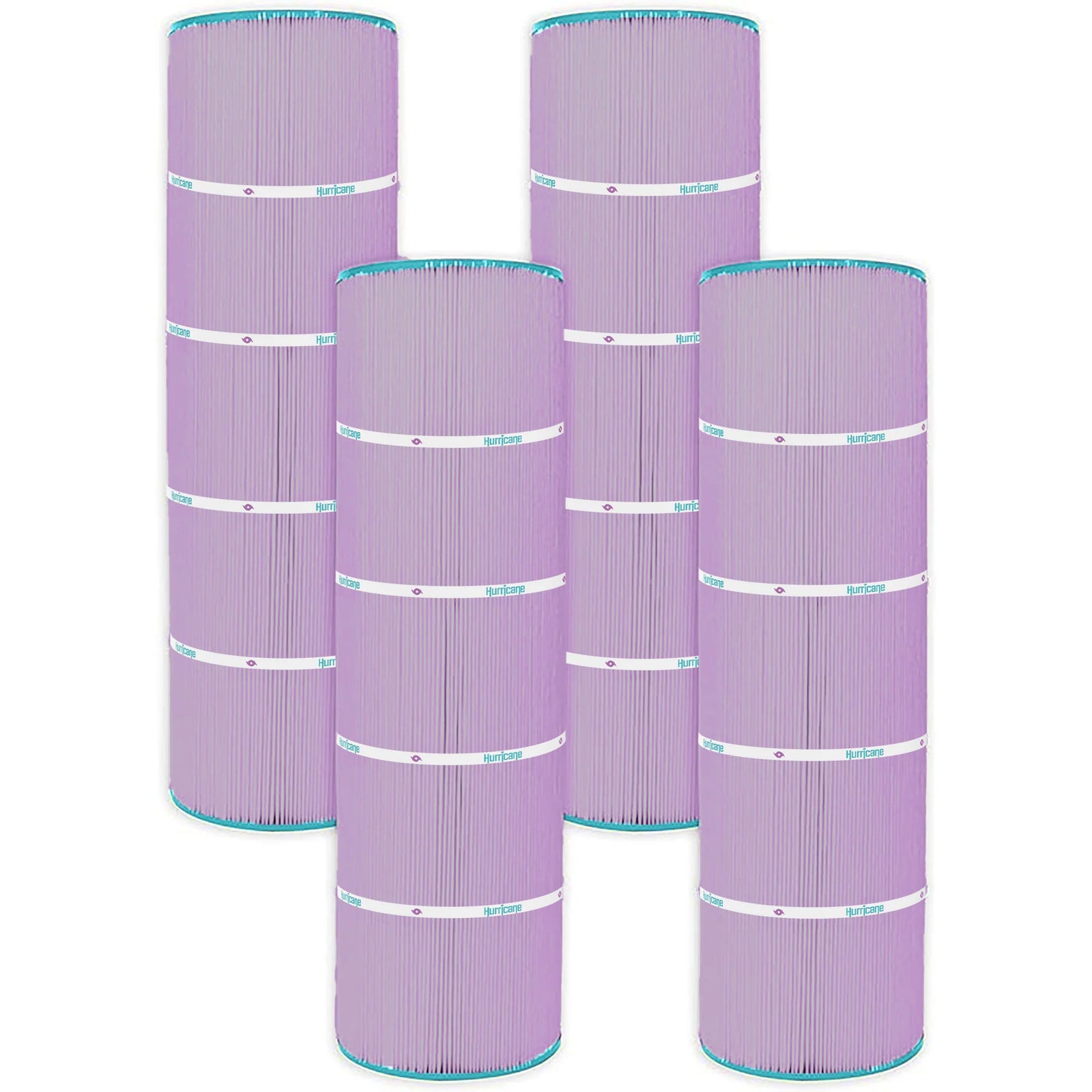 Hurricane 4 Pack HF7468-04P Purple Pool Filter Cartridge Replacement (Open Box) - VMInnovations
