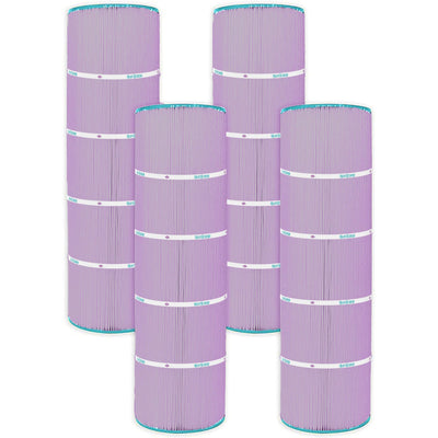 Hurricane 4 Pack HF7468-04P Platinum Purple Pool Filter Cartridge Replacement