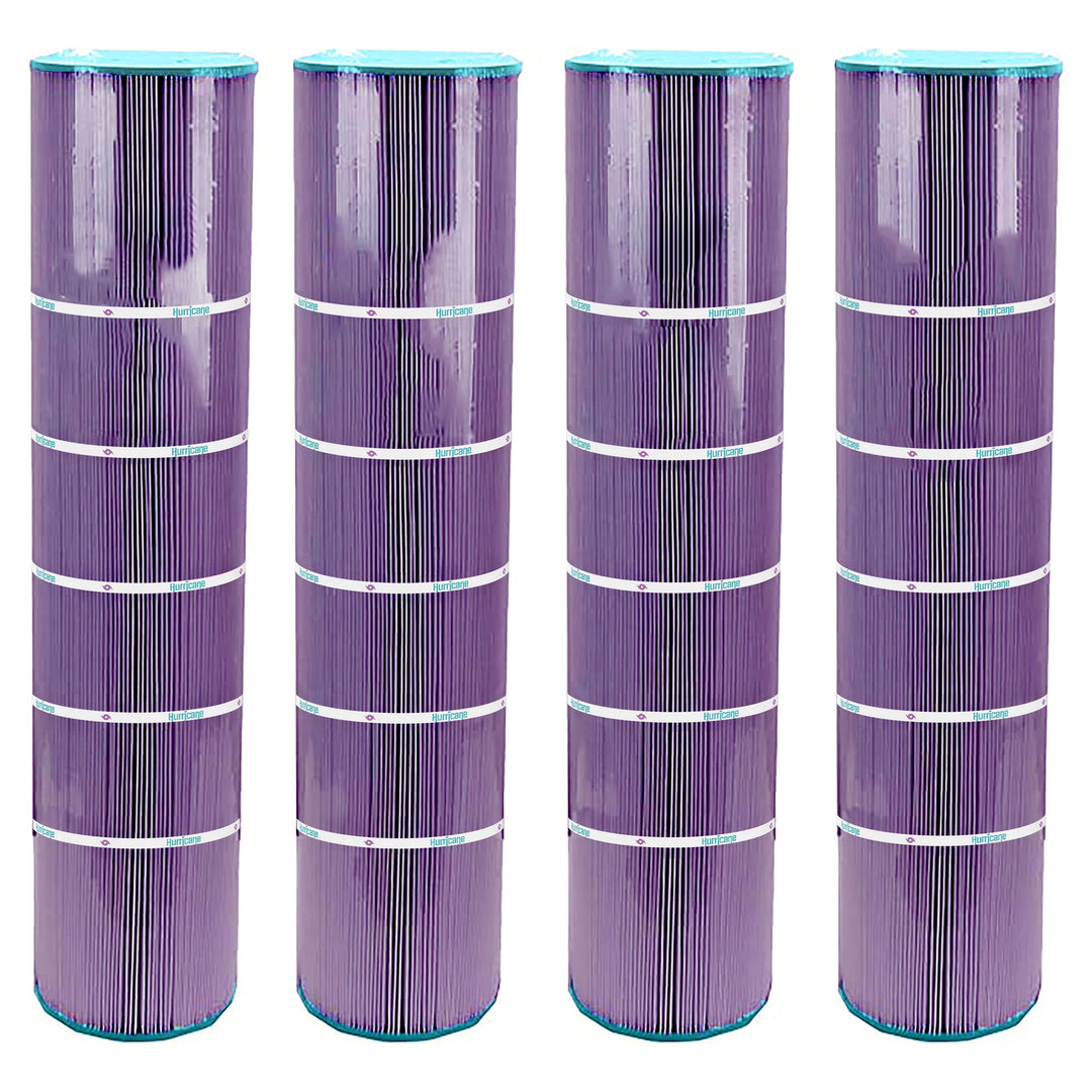 Hurricane Filters 4 Pack HF7472-04P Platinum Purple Spa Cartridge Replacement