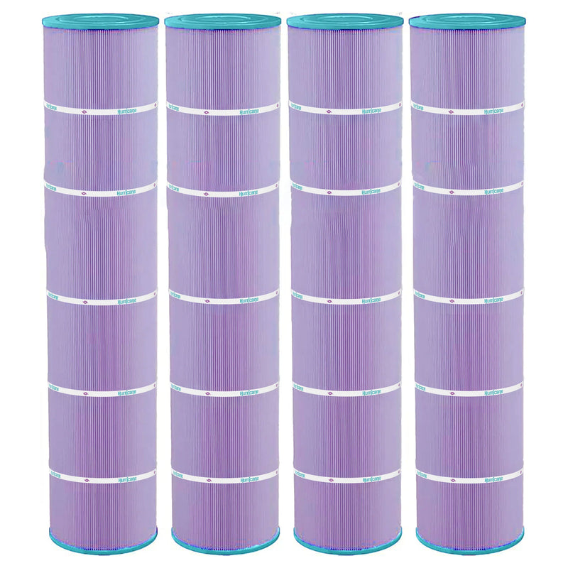 Hurricane Filters HF7482-04P Purple Spa Cartridge Replacement, 4 Pack (Open Box)