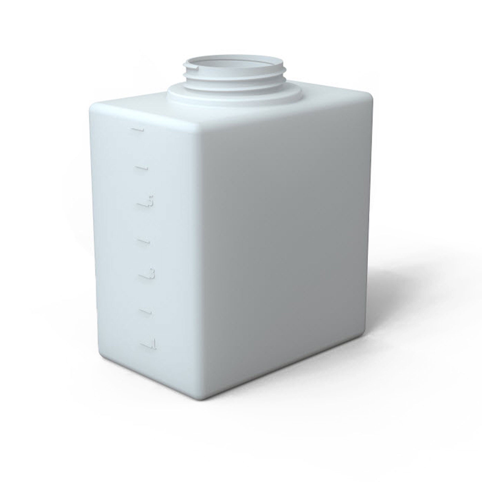 Norwesco Flat Bottom Utility Tank for Trailers and Lawn Care, 7 Gallon, White