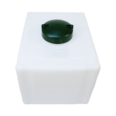 Norwesco 12 Gallon Total Drain Tank for Agriculture, Patio, Lawn, and Garden