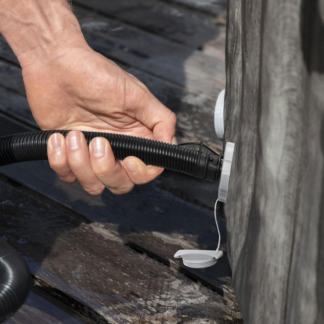 Bestway Bahamas 2-4 Person Inflatable Hot Tub, Energy-Efficient Spa (For Parts)