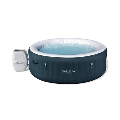 Bestway SaluSpa Miami AirJet Inflatable Outdoor Hot Tub with EnergySense Cover