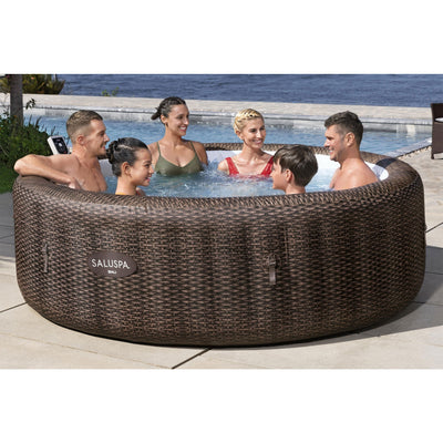 Bestway SaluSpa Bali Smart AirJet Inflatable Hot Tub w/ EnergySense Cover (Used)